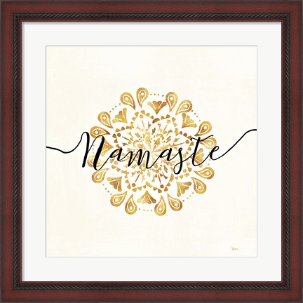 Framed Namaste I Print