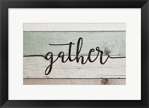 Framed Gather - Panel Print