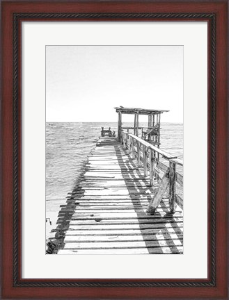 Framed Pier Print
