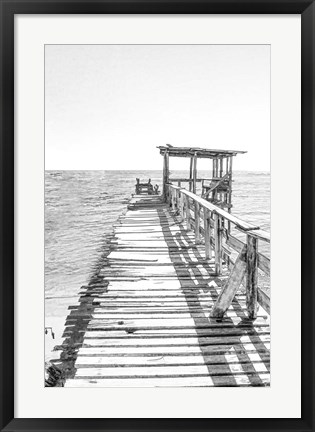 Framed Pier Print