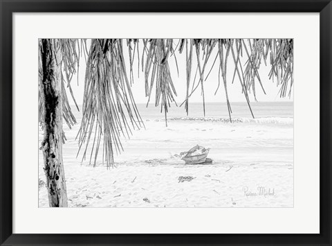 Framed Beached Up Print