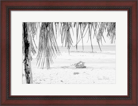 Framed Beached Up Print