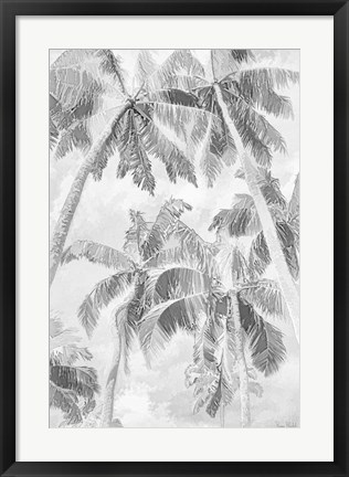 Framed Swaying Palms IV Print