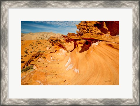 Framed Utah Rock Formation I Print