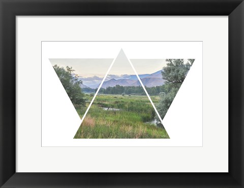 Framed Open Spaces Print
