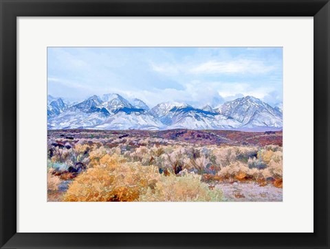 Framed High Desert Vista I Print
