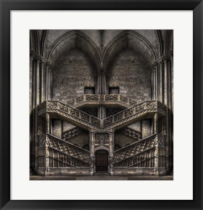 Framed Tribute To Escher Print