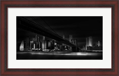 Framed Gotham City Print