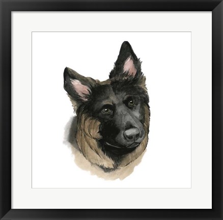 Framed Human&#39;s Best Friend II Print