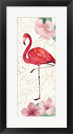 Framed Tropical Fun Bird VII Print