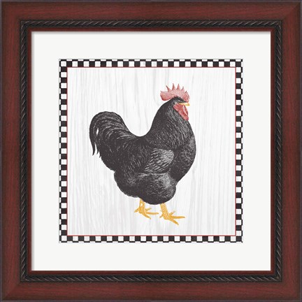 Framed Home to Roost III Print