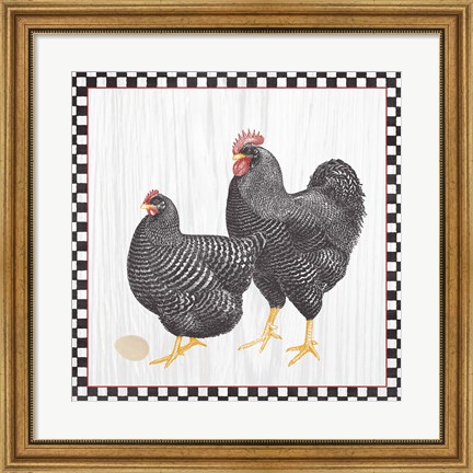 Framed Home to Roost II Print