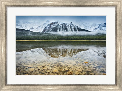 Framed Waterfowl Lake I Print