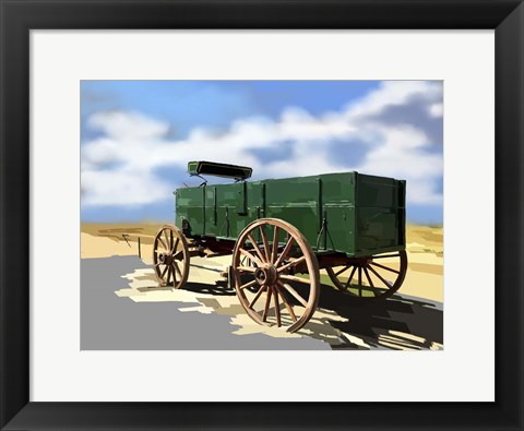 Framed Bold Wagon I Print