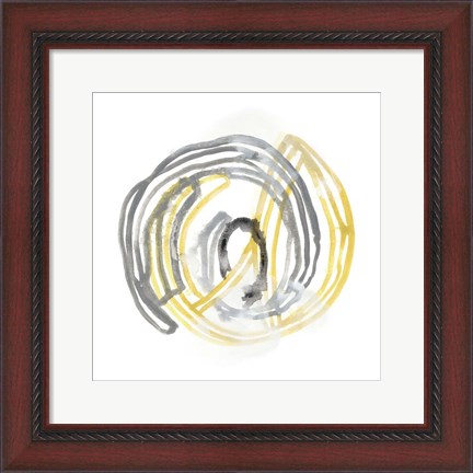 Framed String Orbit III Print
