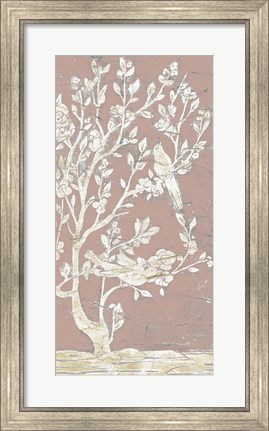 Framed Sweet Chinoiserie II Print