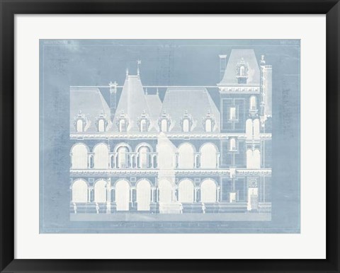 Framed Architecture Francaise I Print