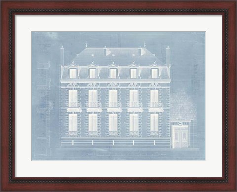 Framed Architecture Francaise II Print