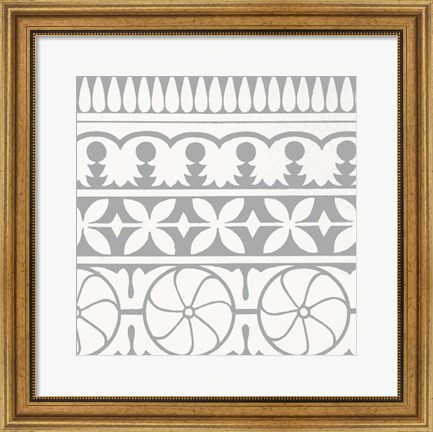 Framed Ornamental Detail IV Print