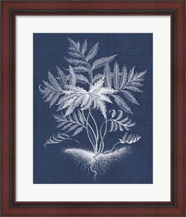Framed Foliage Chintz IV Print
