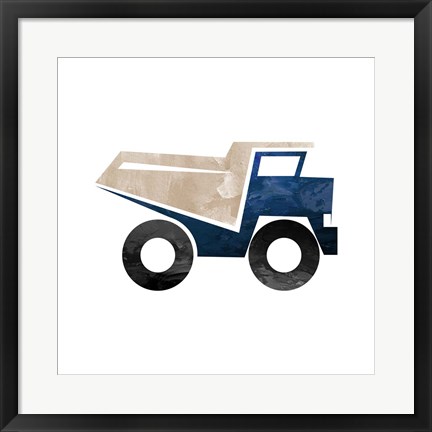 Framed Truck With Paint Texture - Part I Print