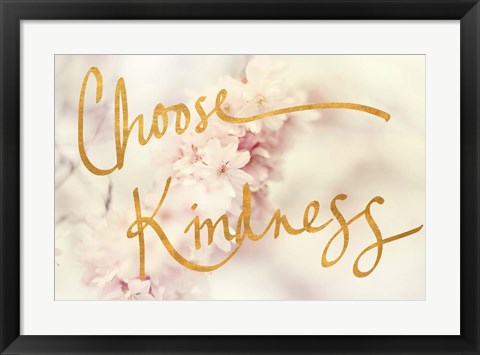 Framed Choose Kindness Print