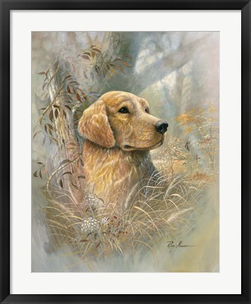 Framed Golden Beauty Print