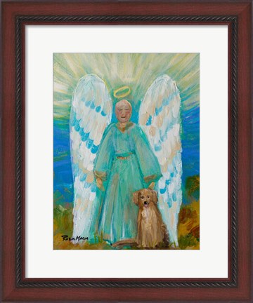 Framed My Angels Print