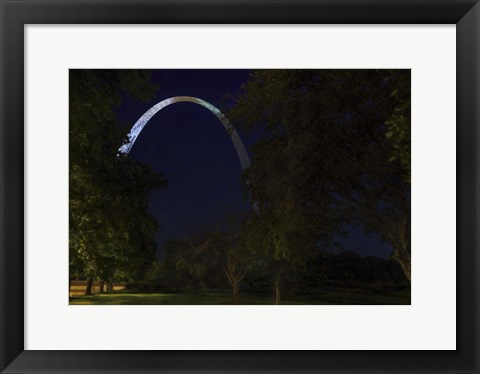 Framed Arch In The Park Print