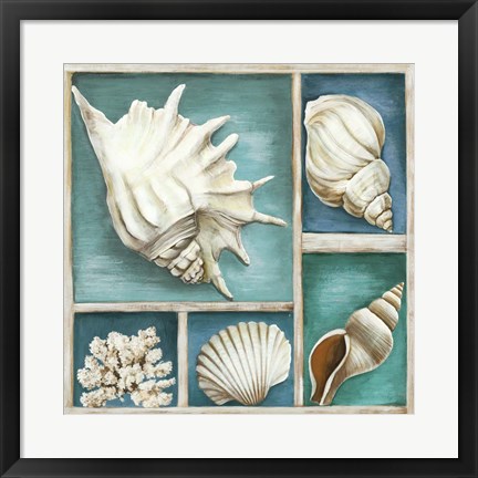 Framed Collection of Memories III Print
