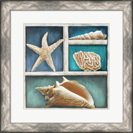 Framed Collection of Memories VI Print
