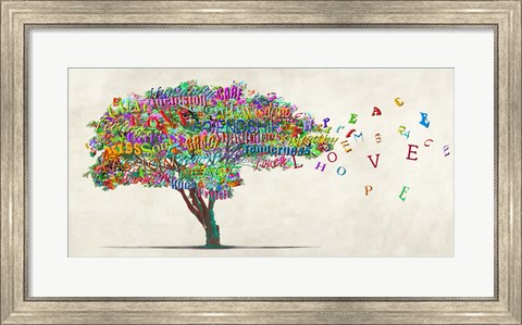 Framed Tree of Humanity Print