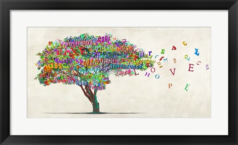 Framed Tree of Humanity Print