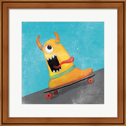 Framed Xtreme Monsters IV Print