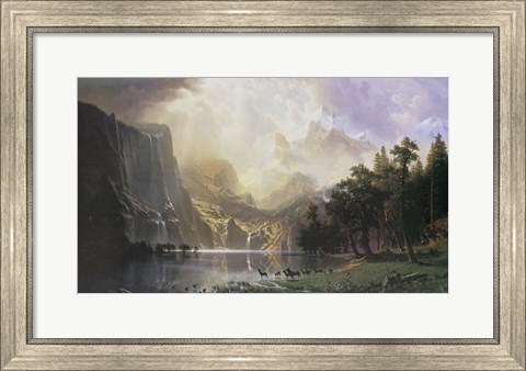 Framed Sierra Nevadas Print
