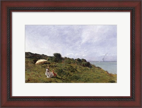 Framed Sojour Seaside Print