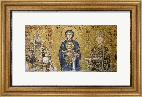 Framed Mary And Jesus Print