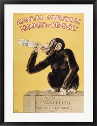 Framed Anisetta Evangelisti Print