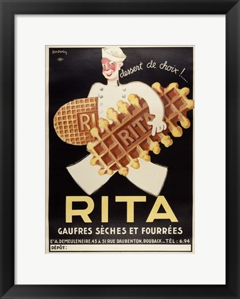 Framed Rita Print