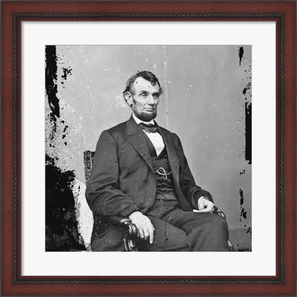Framed Lincoln Print