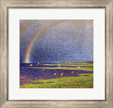 Framed Rainbows Print