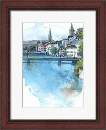 Framed Zurich, Switzerland Print