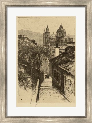 Framed Nonnberg Abbey Print