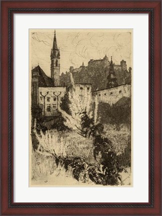 Framed View from the Garden Print
