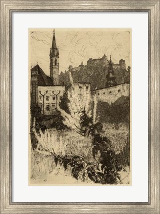 Framed View from the Garden Print