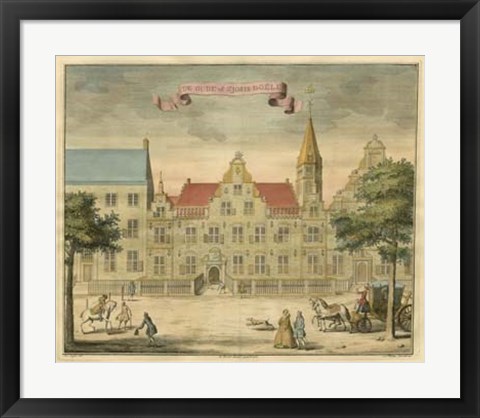 Framed Scenes of the Hague II Print