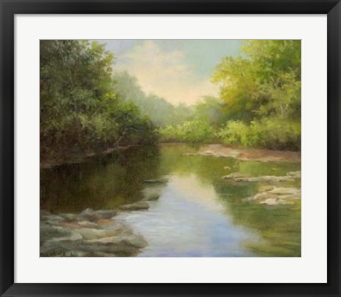 Framed O&#39;Bannon Summer Creek Print