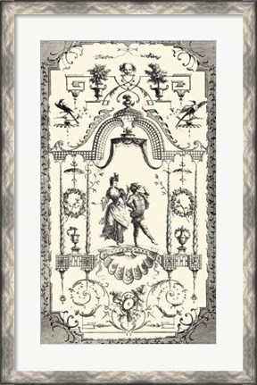 Framed Historic Romance II Print