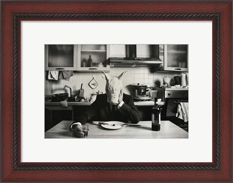 Framed Just One Day Alone (Family Portrait) Print