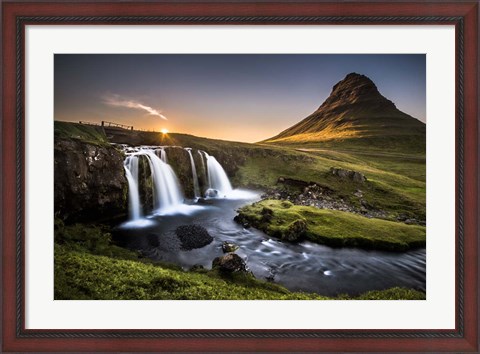 Framed Fairy-Tale Country Print